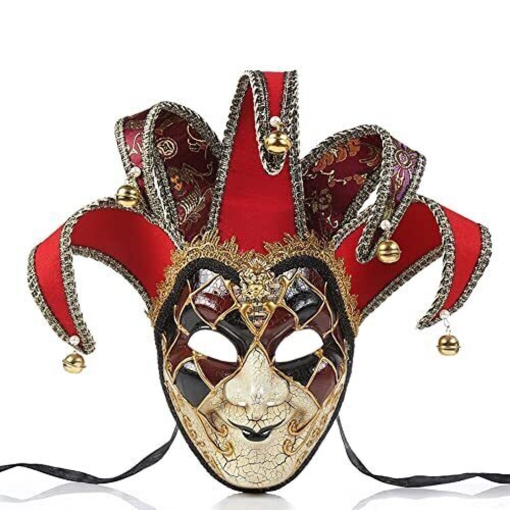 9033 Full Face Venetian Mask Masquerade Mask for Carnival Mardi Gras